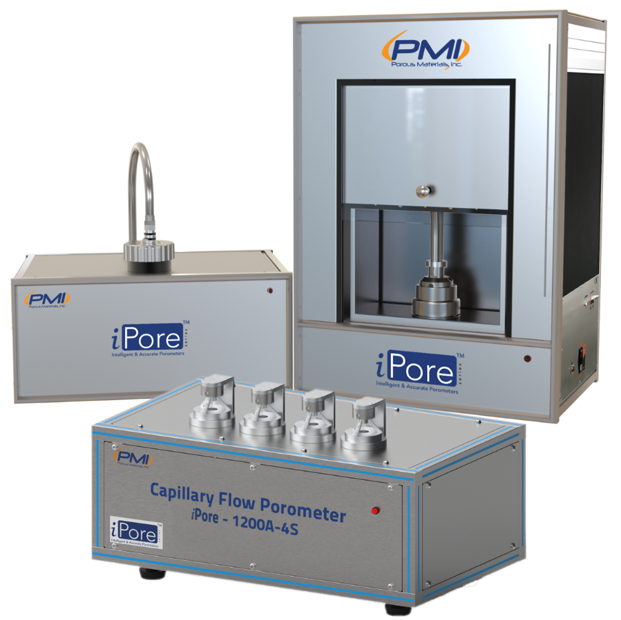 PMI Capillary Flow Porometer Testing